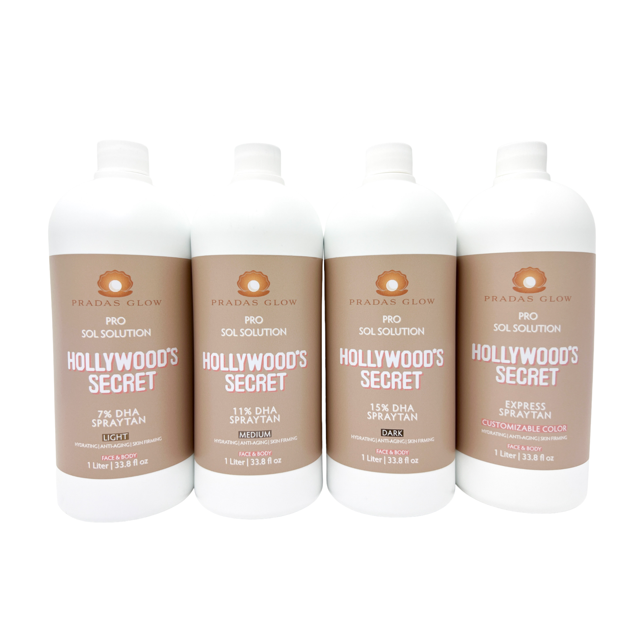 PRO Hollywood's Secret  Sol Solution Spray Tan Formula